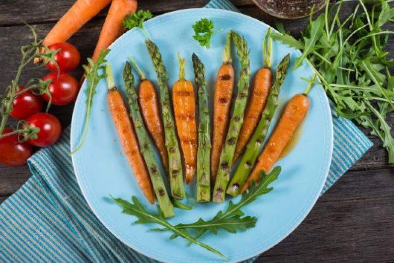 Marinated Asparagus and Carrots